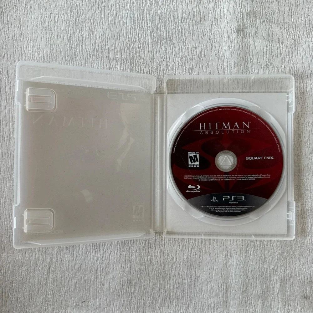Hitman Absolution PS3 PlayStation 3 Game Disc & Case Untested